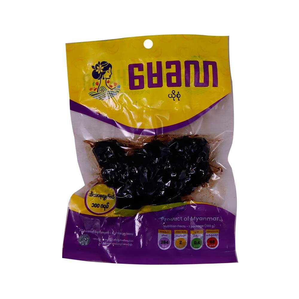 May Khalar Preserved Plum Seedless Spicy Wet 100G