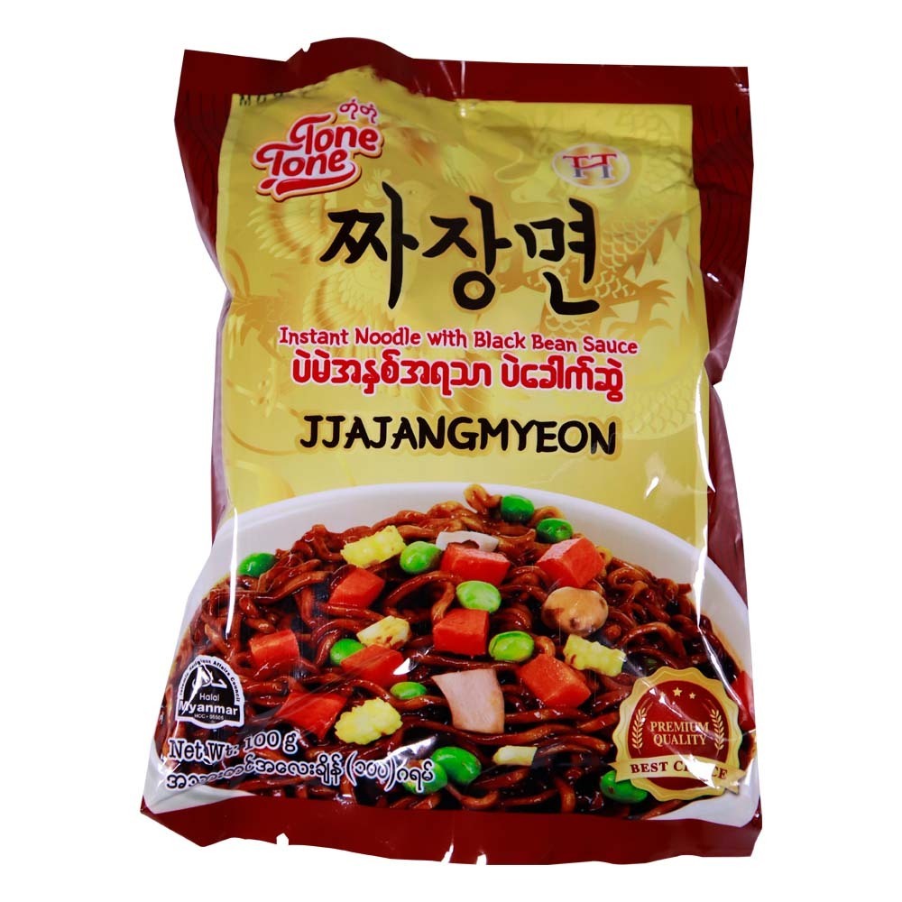 Tone Tone Inst Noodle Black Bean Sauce 100G