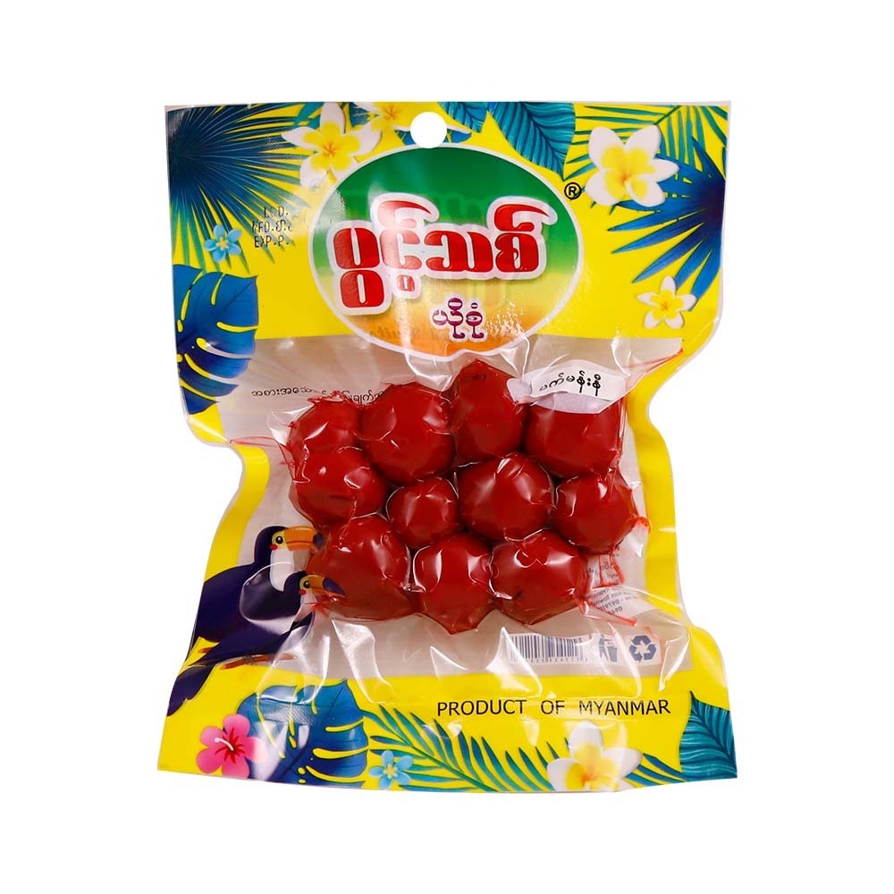 Pwint Thit Preserved Fruits Damson - မက်မန်းနီ 180G