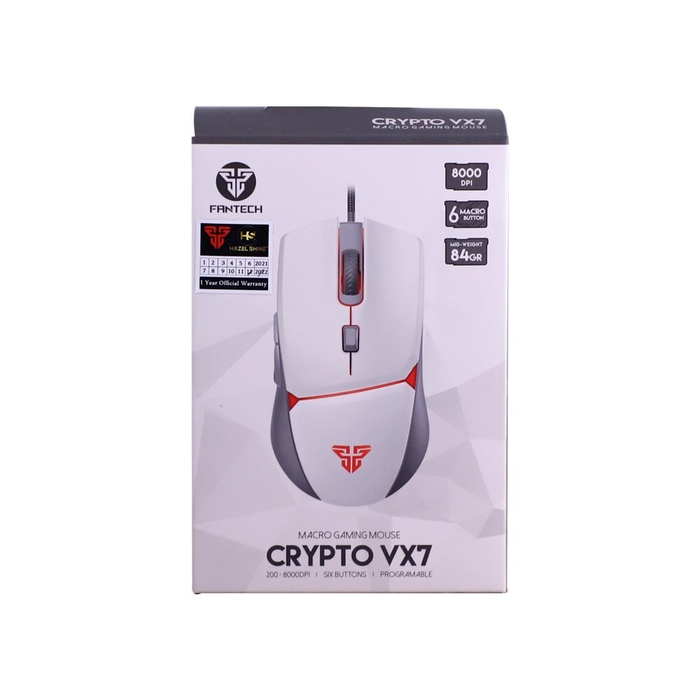 Fantech Macro Gaming Mouse CRPPTOVX7