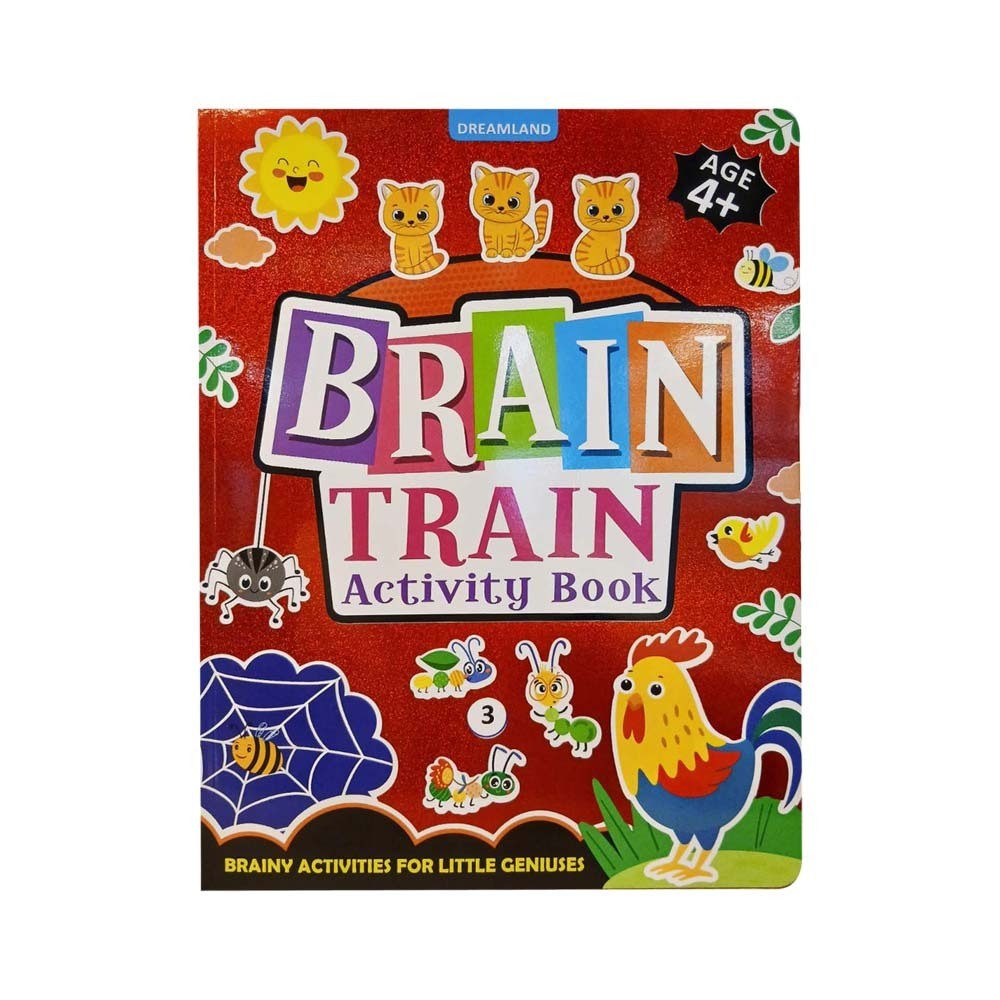 Brain Train Activity Book Age 4+