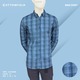 Cottonfield Men Long Sleeve Print Shirt C15 (Medium)