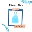 Womea Menstrual Cup Ocean blue (Large) 