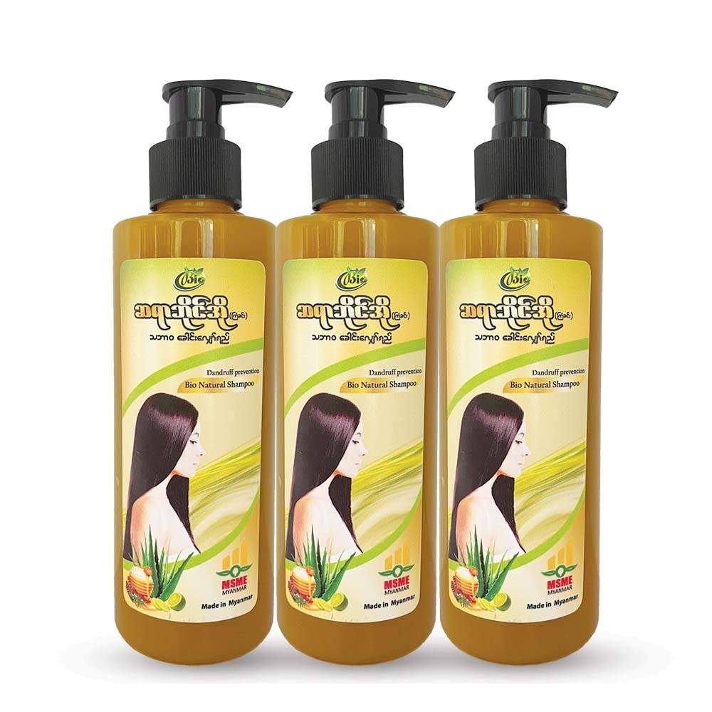 Bio Natural Sayar Bio (Kyankhin) Natural Shampoo 3PCS Set
