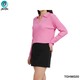 The Ori Women Long Sleeve Top TOHM020 Pink Small