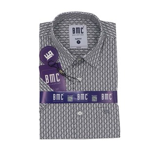 BMC Men Slimfit Shirt Short Sleeve 2330070 Red XL