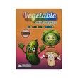 VEGETABLE COLORING BOOK -KIDS WORLD