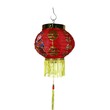 Uncle Gyi Traditional Red Satin Silk Chinese Lantern 30cm