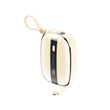 Konfulon A-50 (10000mAh Fast Charging 22.5W Built-in Cable Power Bank) Beige