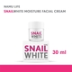 Snail White Snail Secretion Filtrate Moisture Facial Cream 30ML