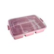 4 Compartment Lunch Box (Random Color)