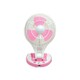 2 in 1 Portable LED & Fan Pink