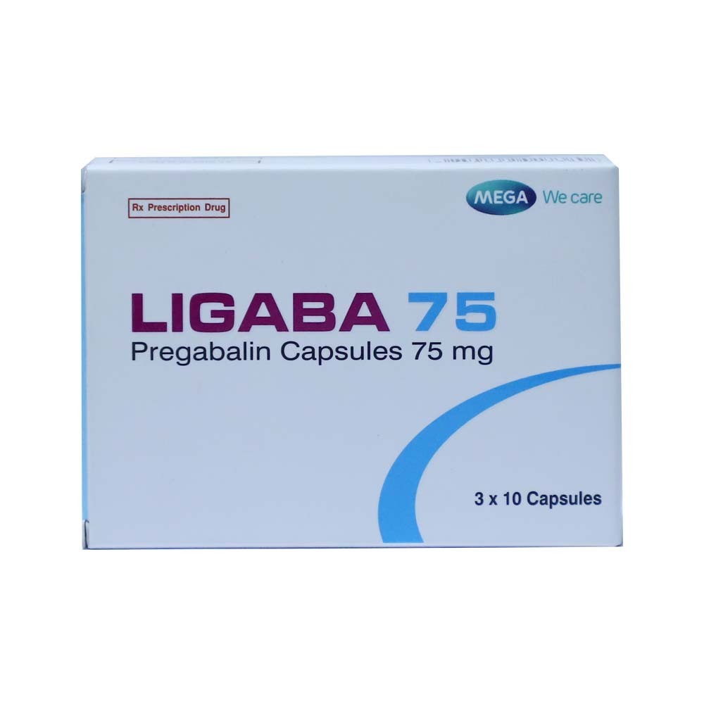 Ligaba 75MG Pregabalin 75MG 10PCSx3