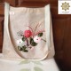 90s Belle Jute But Cute Shoulder Bag Cherry Code No.048