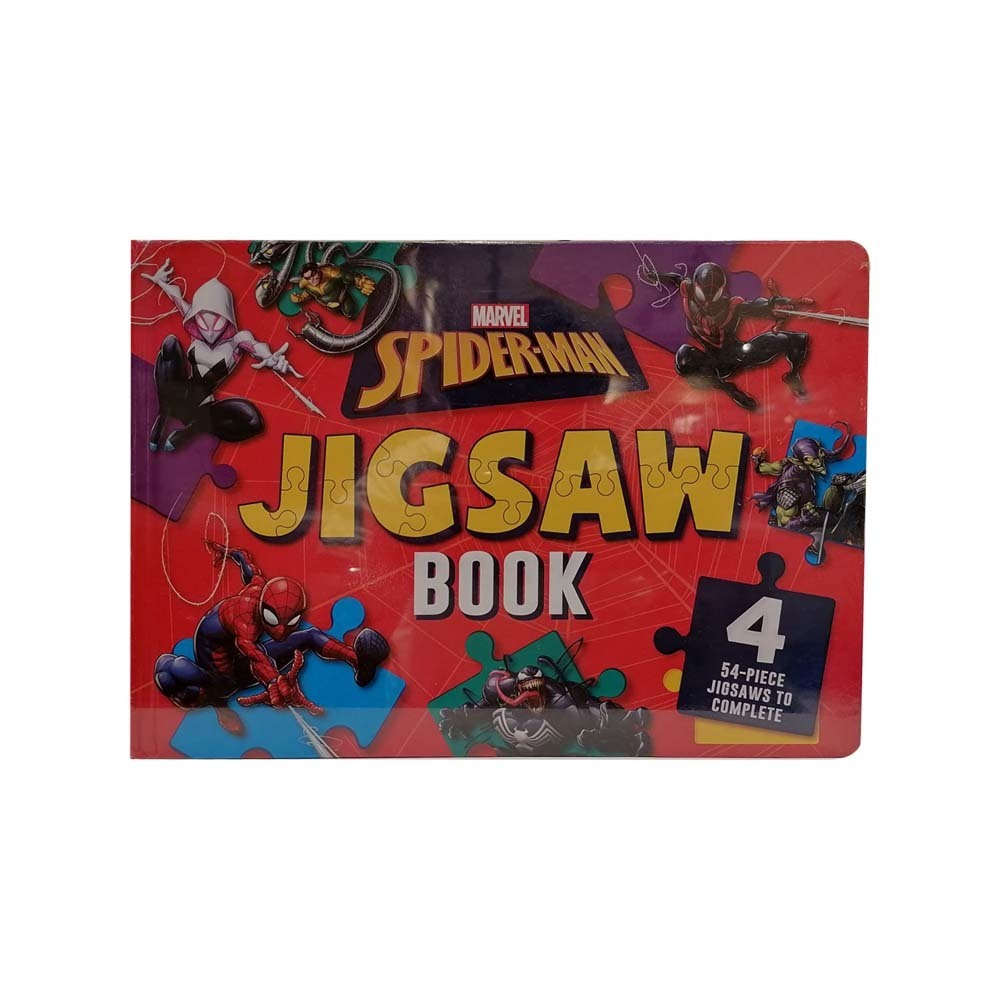 Marvel Spider-Man: Jigsaw Book