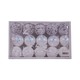 X'Mas Ball Set 5cm 15PCS A021043