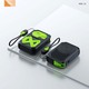 Konfulon J-42 (10000mAh Fast Charging 22.5W Built-in Cable/Wireless Power Bank) Green