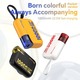 Konfulon A48Q (10000mAh Fast Charging 22.5W Built-in Cable Power Bank) + Lightning Cable Yellow
