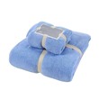 2 in 1 Towel Set Blue
