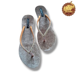 Sin Pauk Poe Khwar Myint Velvet Sandal Diamond Strap (Design-1,No-40) BGK-006