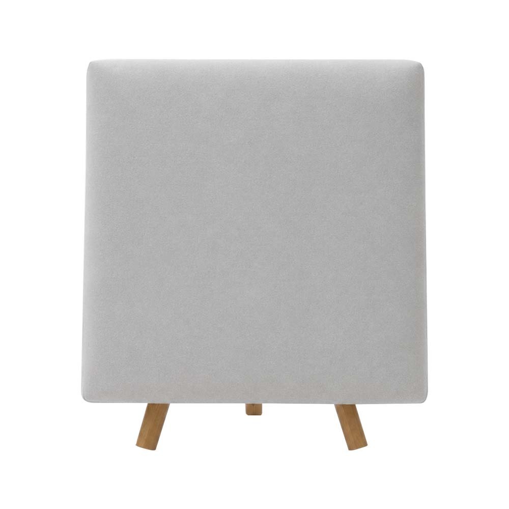 S & J's Double Bedsheet Light Grey Plain SJ-110