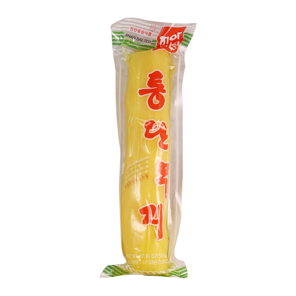 Jinan Salted Pickled Yellow Radish Whole 500G