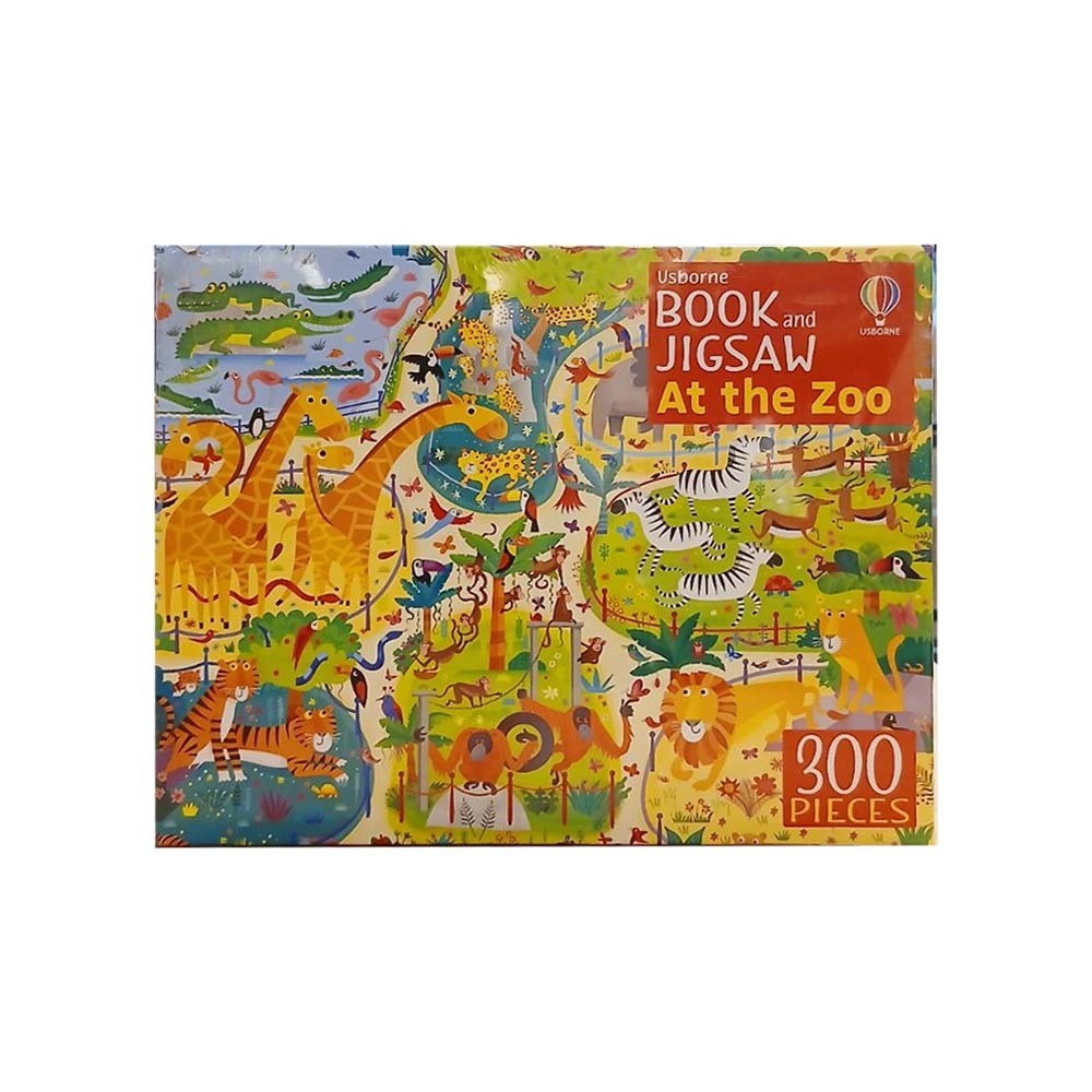 Book & Jigsaw: At The Zoo