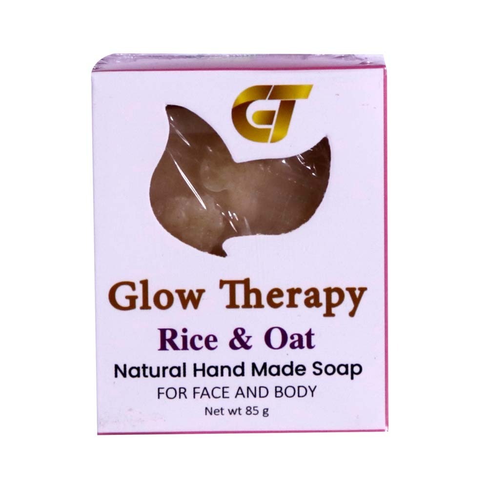 Glow Therapy Face & Body Soap Rice & Oat 85G