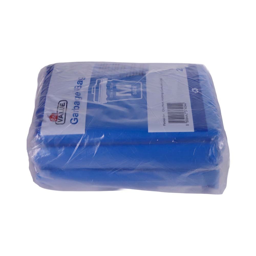 City Value Garbage Bag 22 x 30in 20PCS x 5 Blue