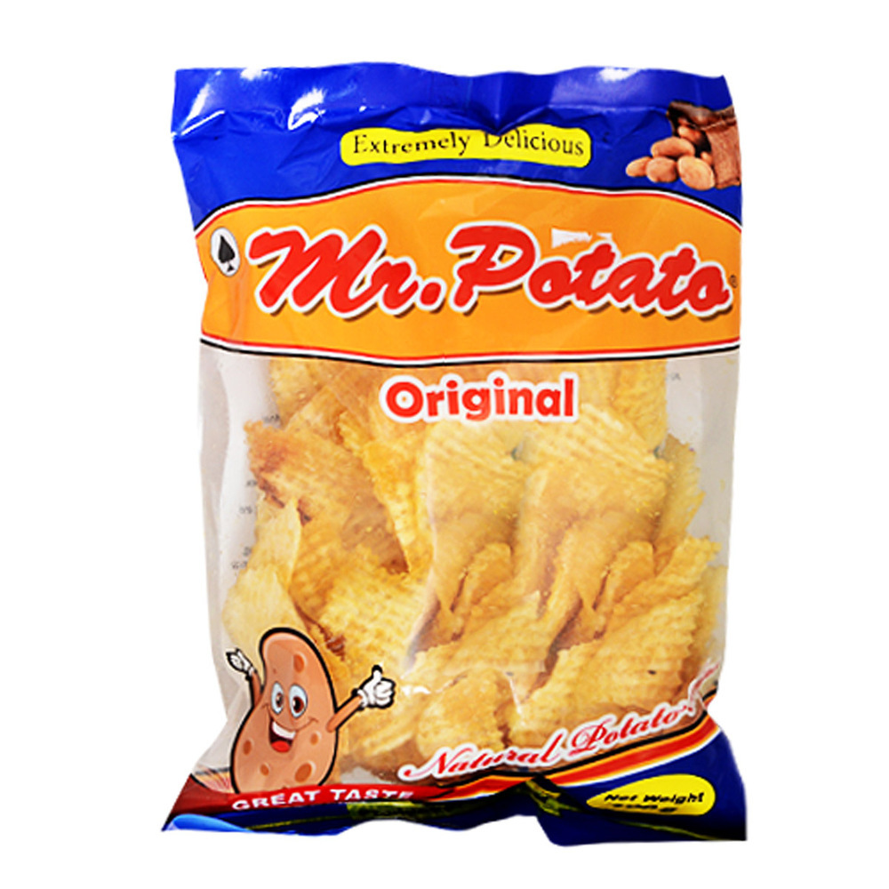 Mr Potato Fried Potato Chip Zakar 100G