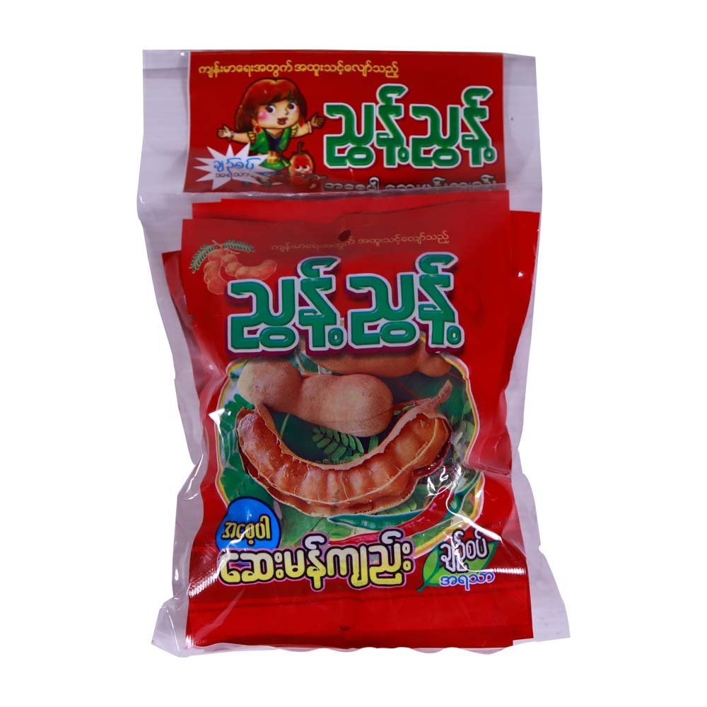 Nyunt Nyunt Medicated Tamarind 5PCS 300G (Sour&Spicy)