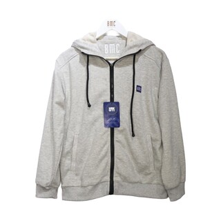 BMC Zip Hoodie 8310076 White XL