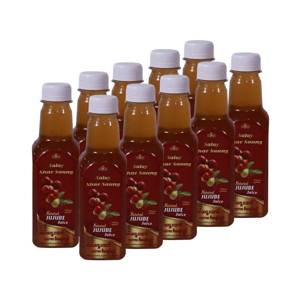 Shae Saung Natural Jujube Juice 250ML x 10 (Salay)