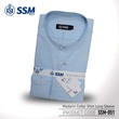 Madarin Collar Shirt Long Sleeve SSM-O-M-L-051 (Light Sky Blue) Triple Extra Large