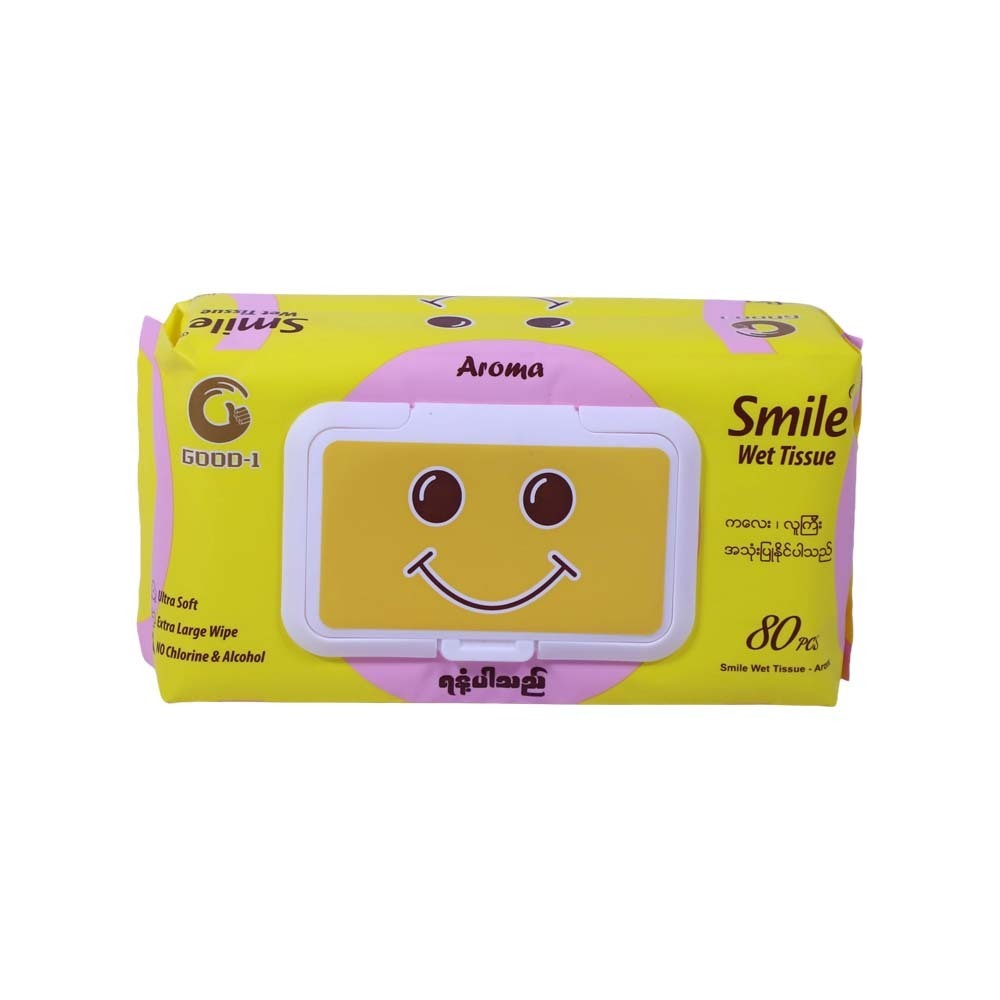 Smile Wet Tissue Aroma 80PCS