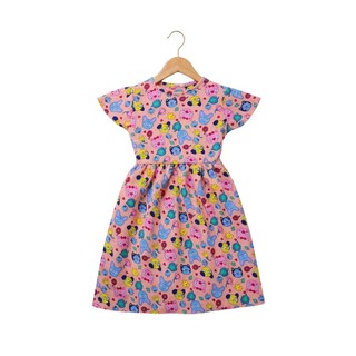 Khay May Flower Dress Yellow Small (6-18m)