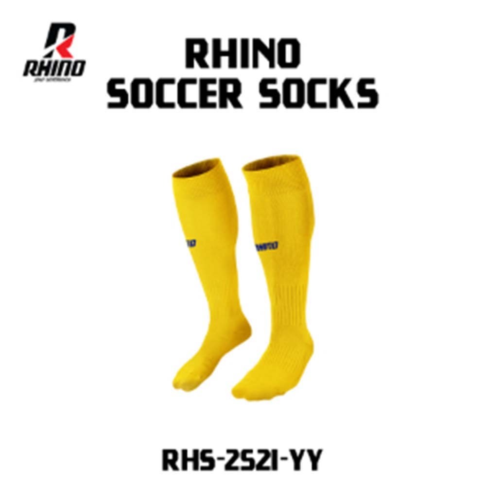 Olympic Rhino Long Socks RHS-2521-YY YELLOW (Free Size)