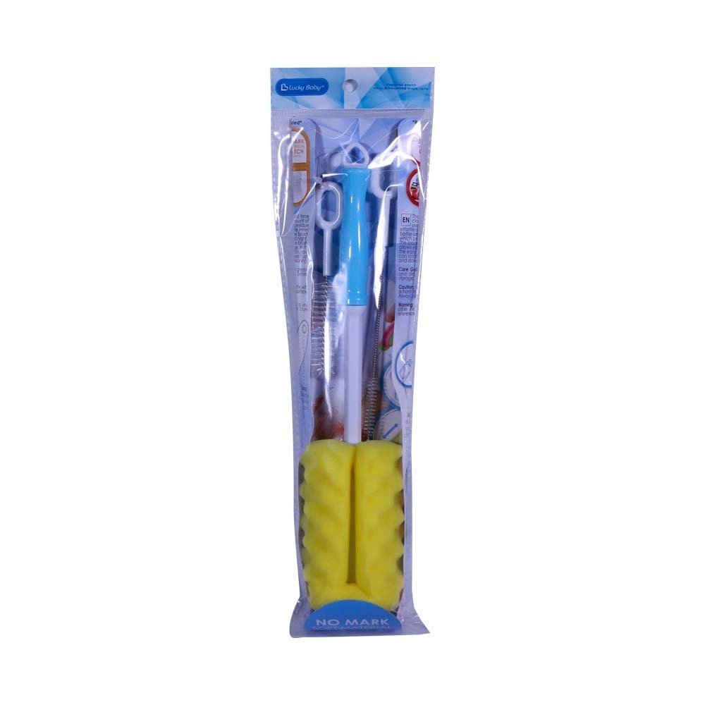 Lucky Baby 3IN1 Bottle & Nipple Brush No.605929