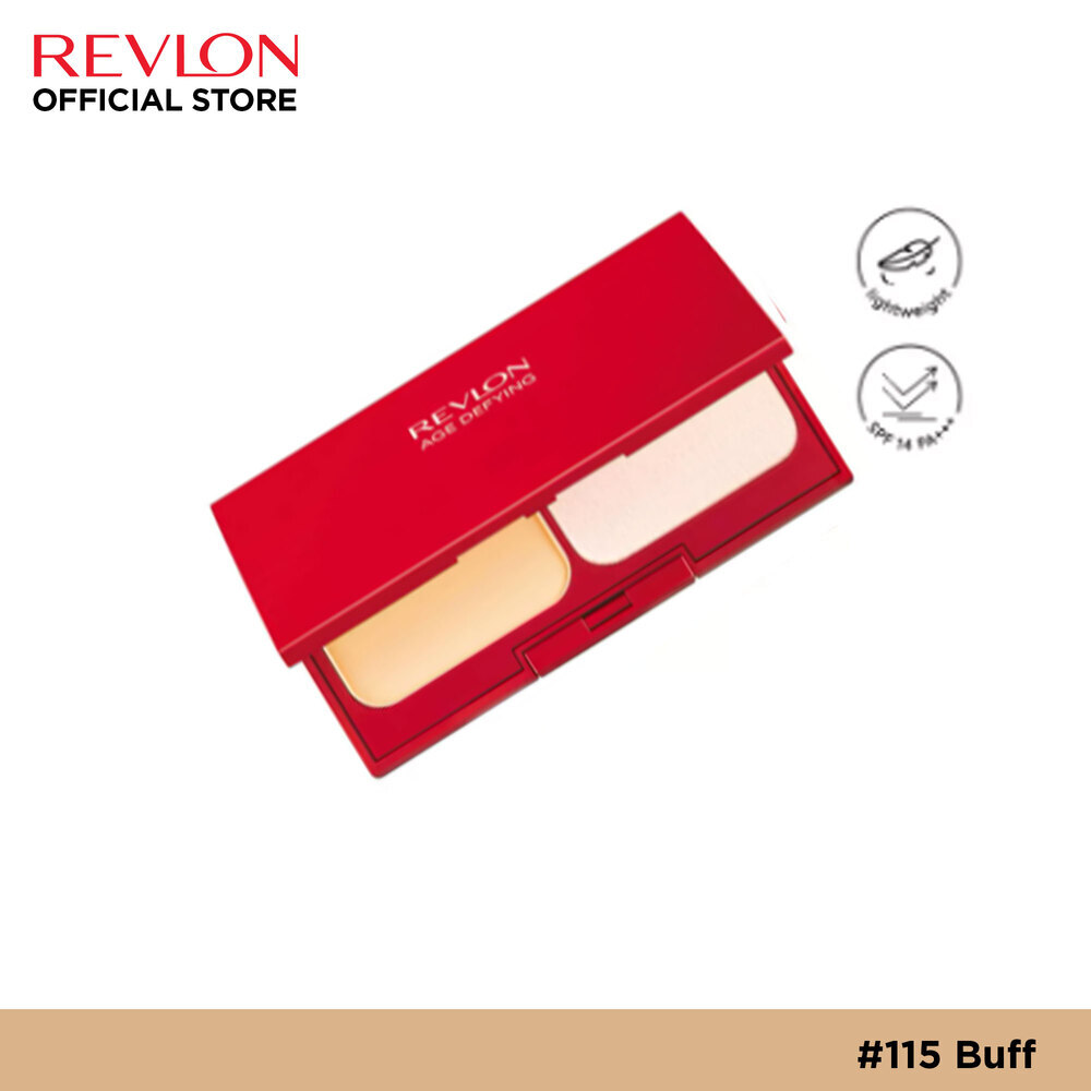 Revlon Age Defying Two Way Powder Foundation SPF 14 PA+++ 10.5G (115 Buff)