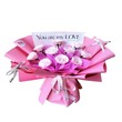 Floral District Light Pink Artificial Rose Bouquet