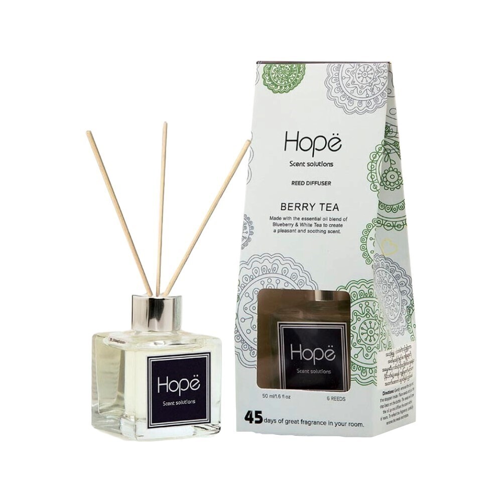 Hope Scent Reed Diffuser Berry Tea 50ML