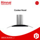 Rinnai Cooker Hood RHC-109-GC Silver
