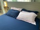 S&J Double Bed Sheet Dark Blue SJ-01-48