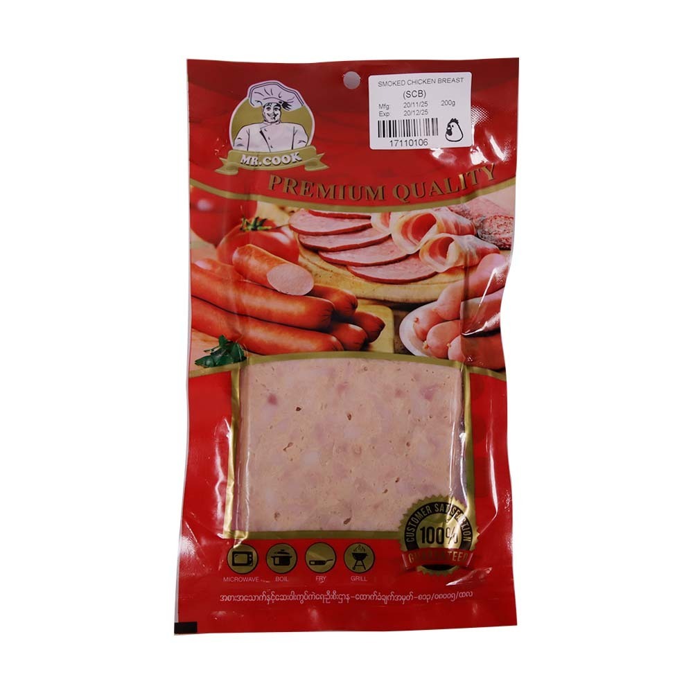 Mr Cook Smoked Chicken Breast 200G