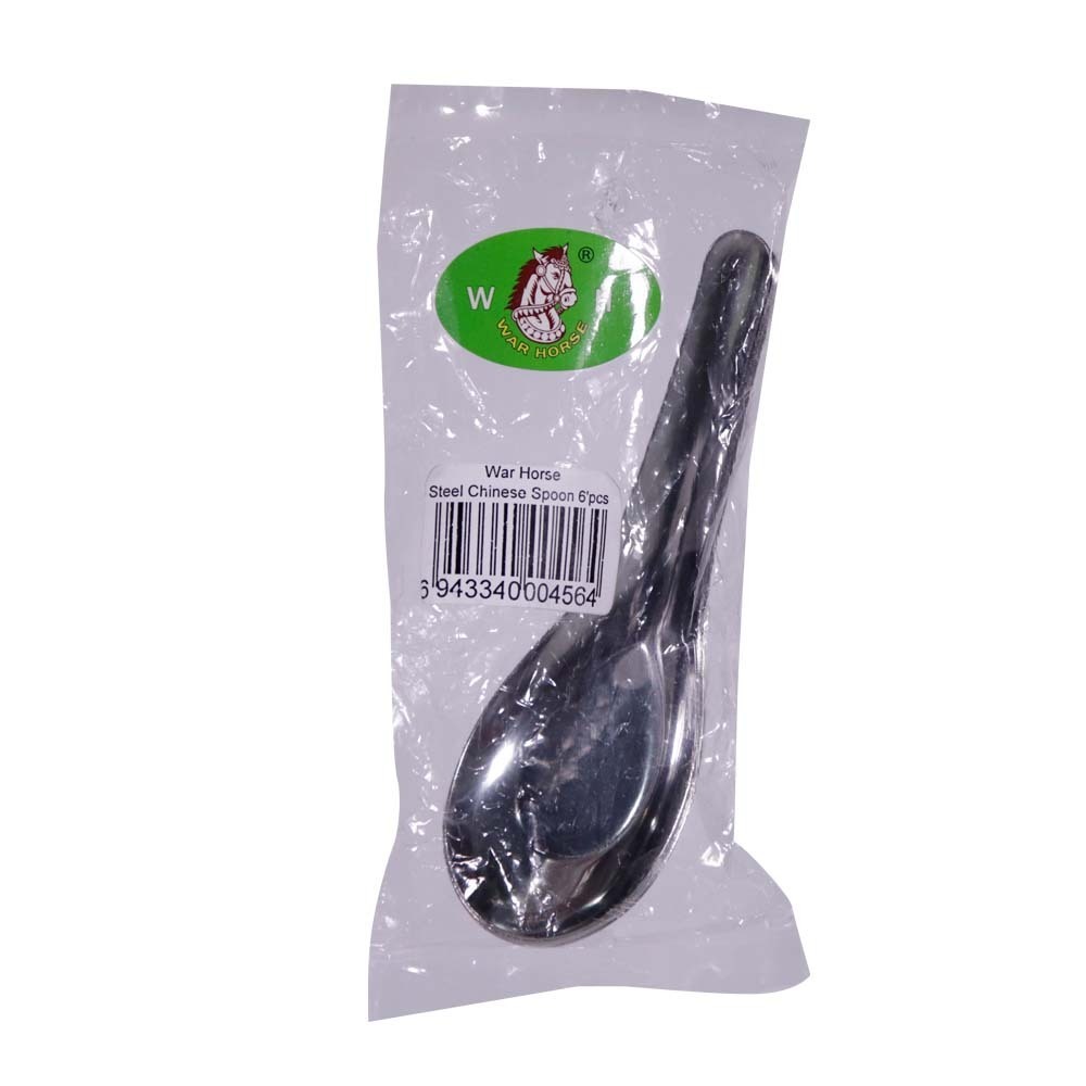 War Horse Chinese Spoon 6PCS