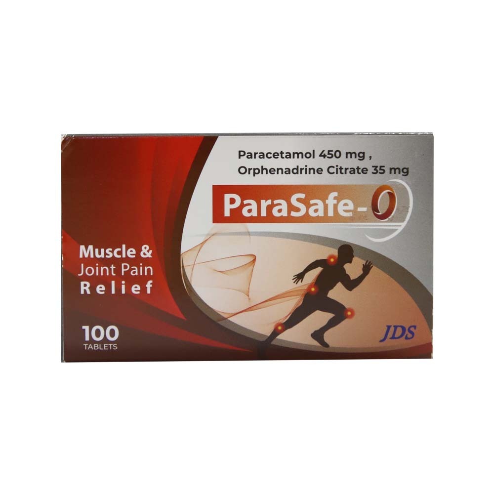 Parasafe-O Paracetamol & Orphenadrine 10PCSx10