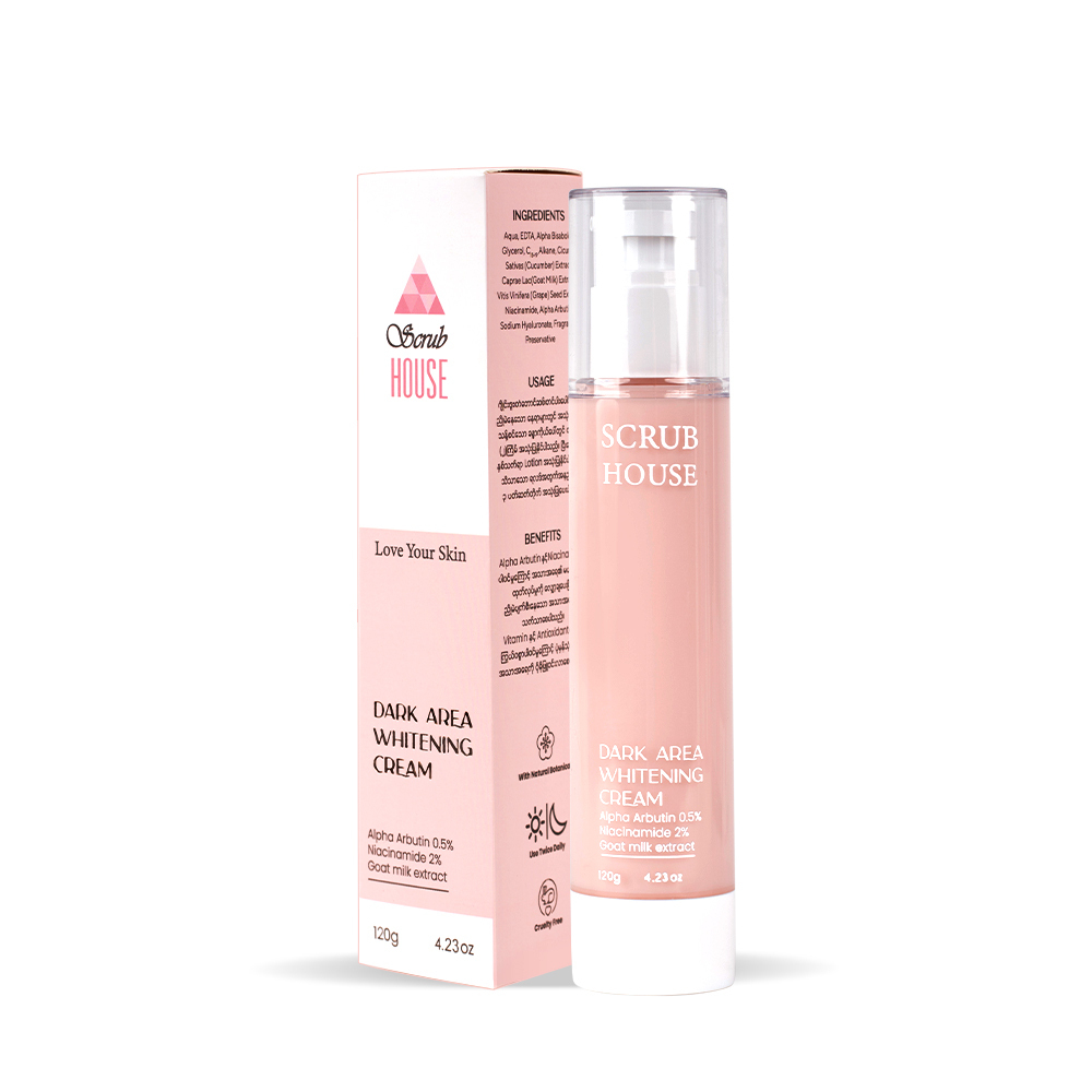 Scrub House Dark Area Whitening Cream 120G